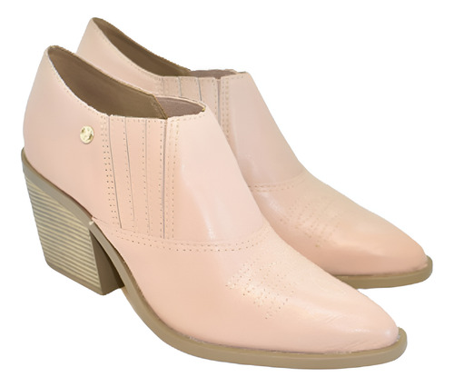 Charros Charritos Bota Botineta De Mujer Cuero Vacuno