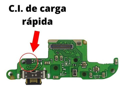 Placa Flex Carga Conector Compatível Moto G8 Power Turbo Pklk Premium