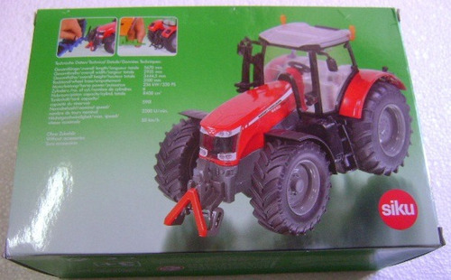 Tractor Massey Ferguson Mf 8680 Siku Esc.1/32 Nuevo!
