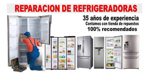 Imagen 1 de 9 de Reparación De Refrigeradoras Servicio Profesional Recomendac