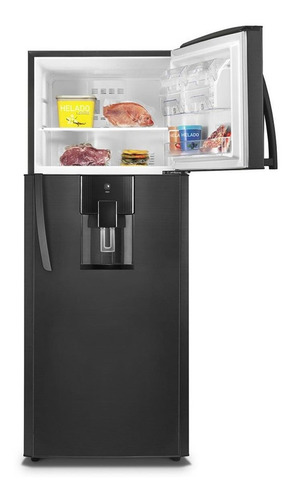 Imagen 3 de 3 de Nevera inverter no frost Mabe Diseño RMP410FZCC1 black stainless steel con freezer 394L 110V - 120V