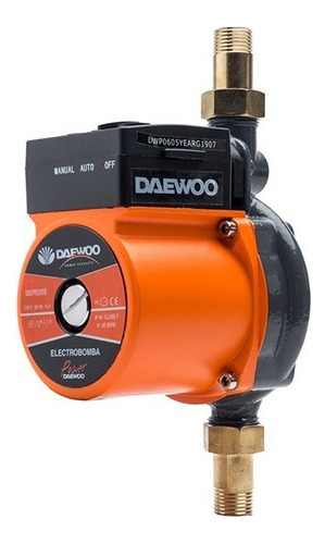 Bomba De Agua Presurizadora Daewoo Daepres100 100w 2 Baños