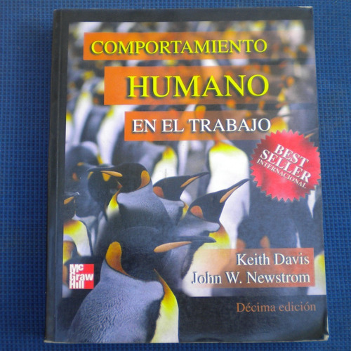 Comportamiento Humano En El Trabajo, Keith Davis, John W. Ne