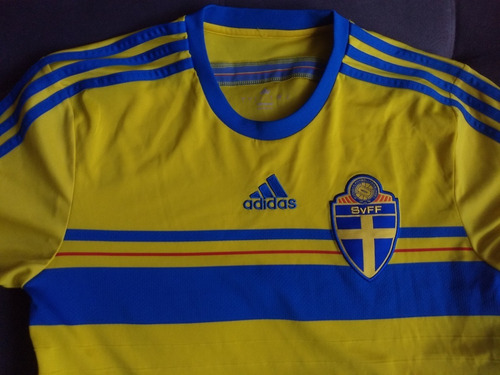 Camisa adidas Oficial Da Seleção Suécia C/ Cod Autenticidade