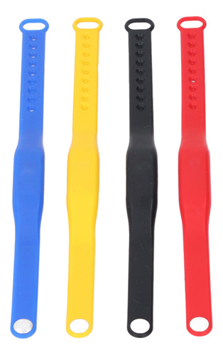 Pulsera De Silicona Para Piscina, 4 Piezas, Nfc, Resistente