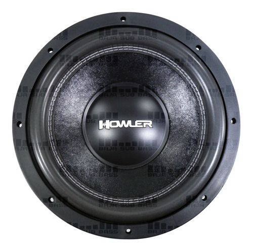 Subwoofer 12 Howler H7w-12d4 Doble Bobina 4 Ohms 1200w Spl