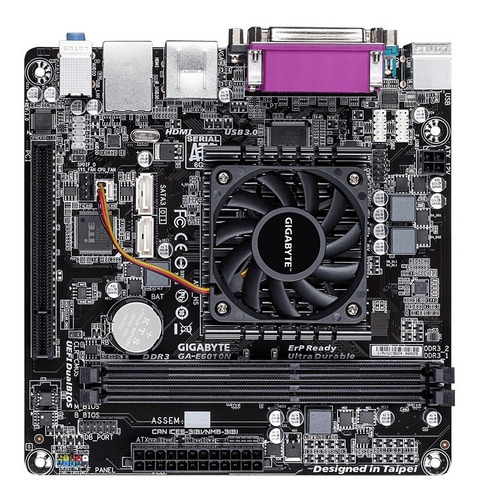 Imagen 4 de 5 de Mb Gigabyte Integrada Ga-e6010n E1-6010 1.35ghz Vga Hdmi