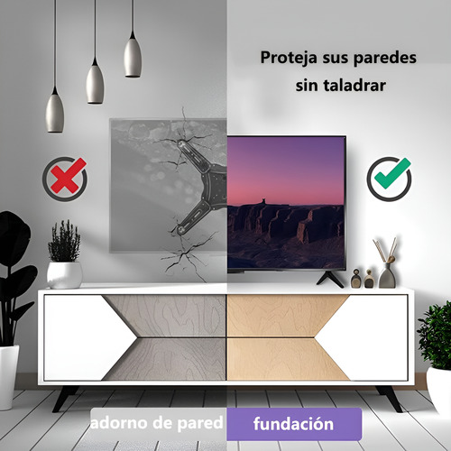 F Soporte Para Tv Patas De Mesa Para 32 A 55 Pulgadas