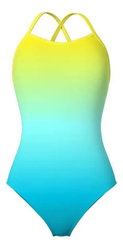 Traje De Baño De Una Pieza Degradado For Entrenamiento