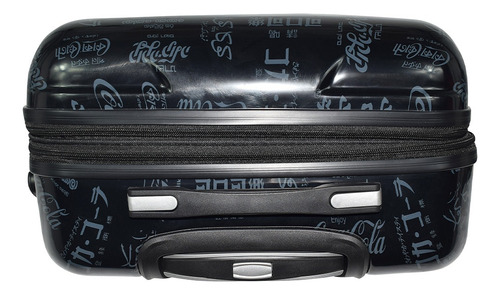 Maleta Coca Cola® Rígida Mediana 24 Inch Expandible 8 Ruedas Color Negro