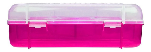 Pacote com 2 lancheiras malucas com divisões em cores rosa