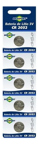 Batería de litio tipo moneda 2032 de 3 V, kit de 15 unidades