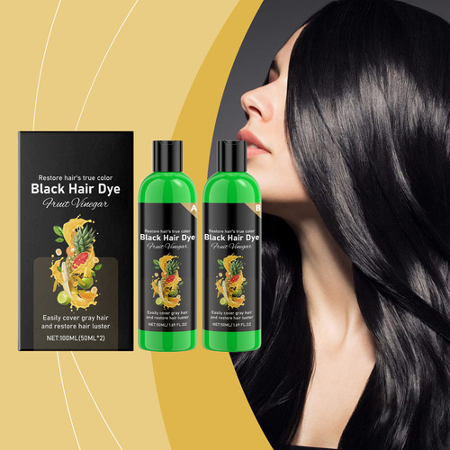 Vinagre De Frutas Um Shampoo Tinge Facilmente L 100ml B Ting