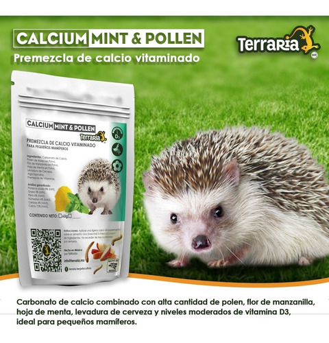 Imagen 2 de 3 de Calcium Mint & Pollen Terraria 2 Pack