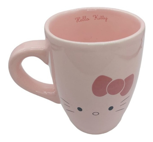 Taza Hello Kitty  Hello Kitty Kawaii Logo Rosa Ceramica