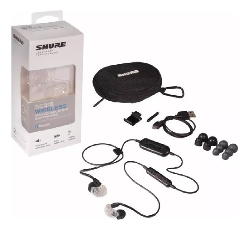 Auriculares Shure Se215 Cl Bluetooth Con Micrófono Y Control