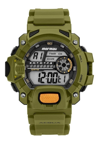 Relogio Mormaii Masculino Acquaforce Digital Mozm1132/8v