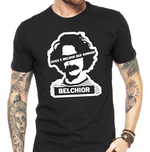 Promoção - Camiseta Masculina Belchior - 100% Algodão
