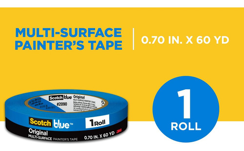 Scotchblue Original Painter's Tape 2090-18nc 0.70 In X ...