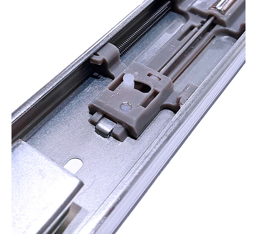 Corredera Extensión Cierre Suave 45mm X 45 Cm (20 Pares) Gris