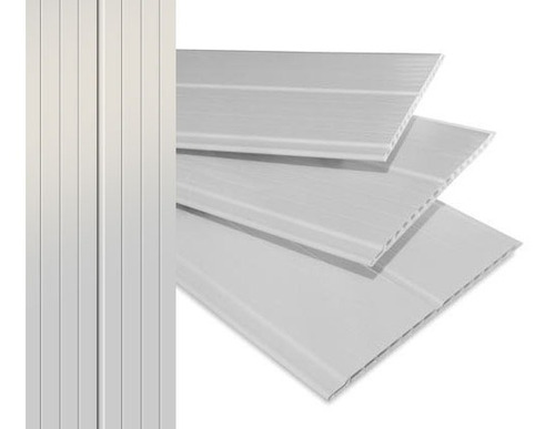 Cielorraso De Pvc Blanco 5.95mtsx20cmx7mm Mlp Center Home