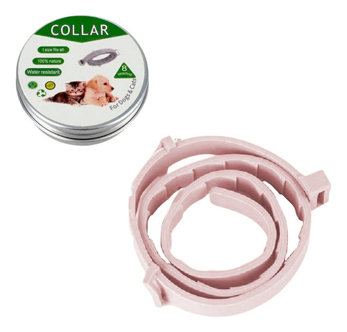 Collar Antipulgas Graduable-perros Protección 8 Meses Blanco