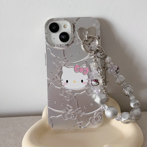 Disponible Para iPhone Cute Cat Teléfono Protector Caso