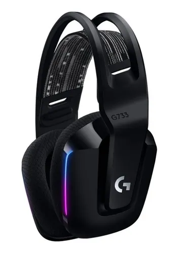 Audifonos Logitech G733 Lightspeed Wireless Rgb Gaming Black