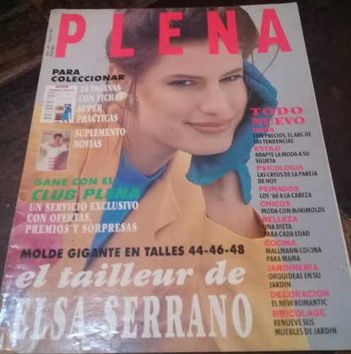 Revista **plena**. Año 1 N°1  Octubre  1991 C/ Patron.s/supl