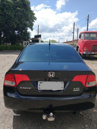Imagem 3 de 6 de Honda Civic 2008 1.8 Lxs Flex Aut. 4p