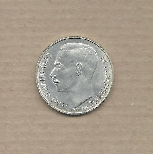 Moneda De Luxemburgo: 100 Francs 1964 Plata Aunc Col