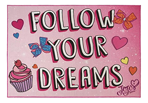 Tapetes Alfombra Con Texto En Ingles ''follw Your Dreams''