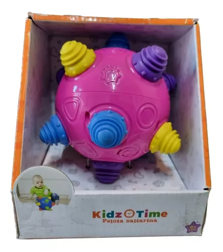 Pelota Saltarina Barbie Kidz Time Rosa