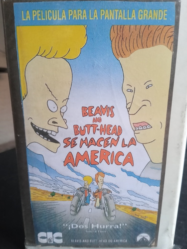 Beavies And Butthead-se Hacen La America-duplicado-vhs-1990