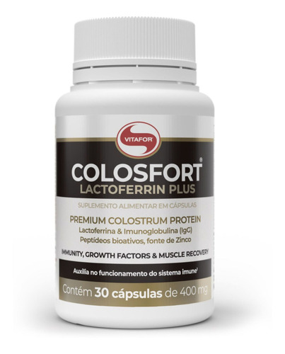 Vitafor Colosfort Lactoferrin Plus 30 cápsulas