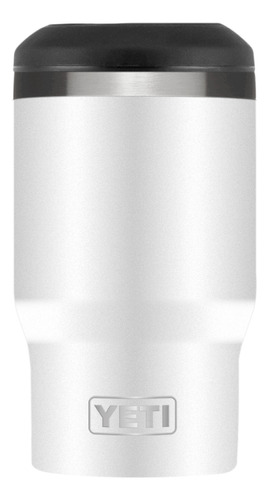 Yeti 14oz 6 En 1 Doble Tapa Vaso Termo Y Portalata Blanco