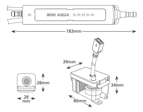 Bomba Drenaje 12 Lts/hr Altura 10mts 220v/1f