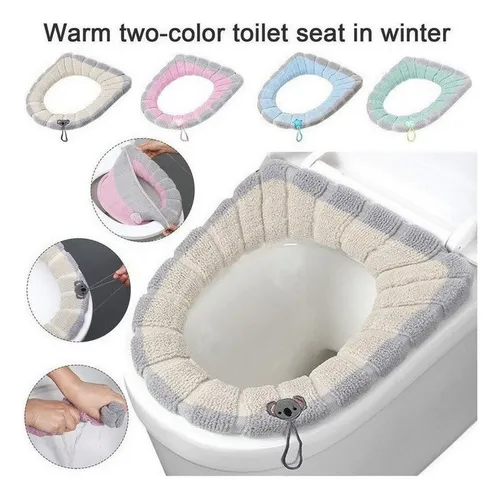 D Funda De Asiento De Inodoro Universal Con Asa