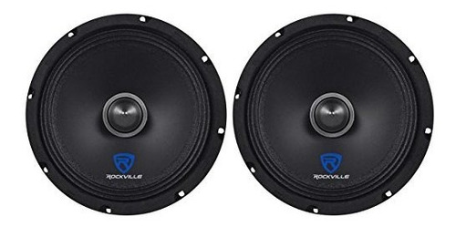 (2) Rockville Rxm84 8  500w 4 Ohm Controladores De Rango Med