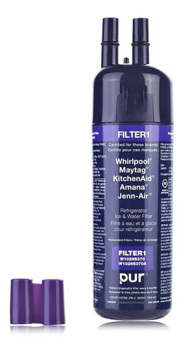 Filtro Refrigerador Whirlpool Filter1 W10295370 Original