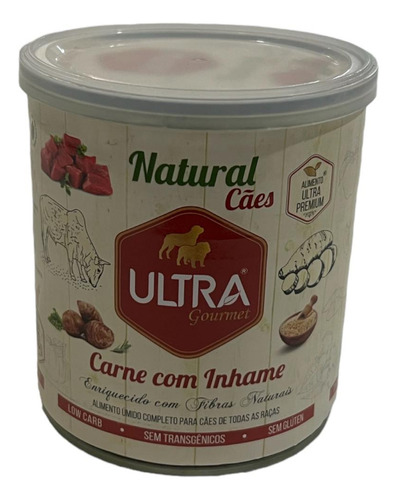 Ração Úmida Pet Cachorro Cães Low Carb Natural Gluten Free