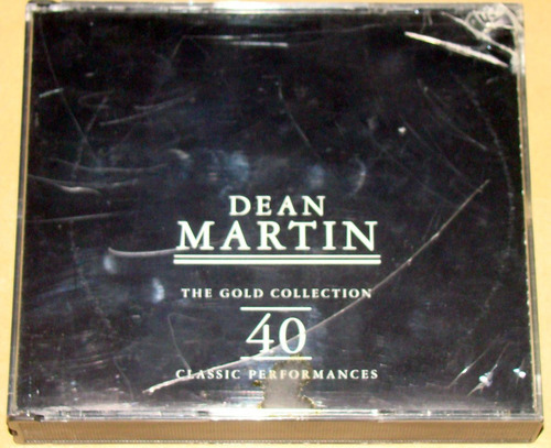 Dean Martin Gold Collection 40 Classic Performances Cd Dob