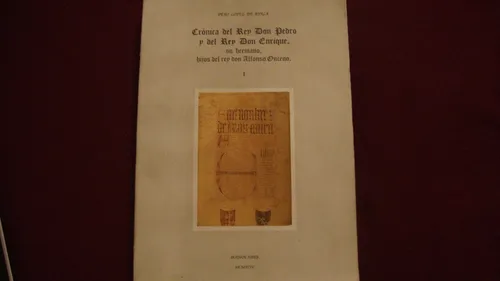 Crónicas Del Rey Don Pedro Lopez De Ayala (tomo 1) (Usado)