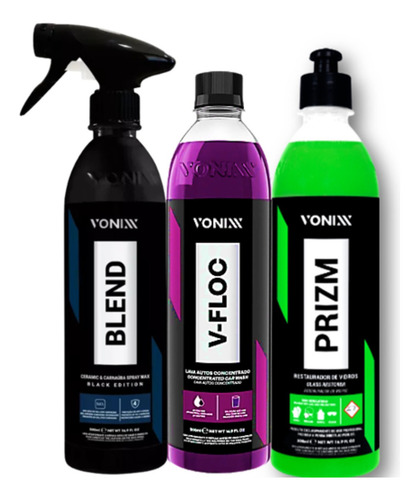Mezcla de cera y carnauba Black Vonixx V-floc Prizm