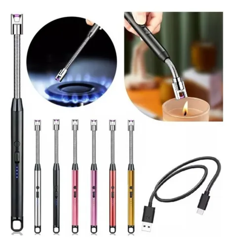 comprar Acendedor Fogão Plasma Eletrônico Flexível Recarregável Luxo