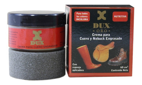 Crema Para Cuero Y Nobuk Engrasado Incolora Humectante