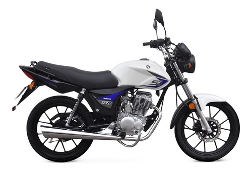 Imagen 2 de 4 de Motomel S2 150 Cg Full 2023 Street Blanco Rojo Negro Motonet
