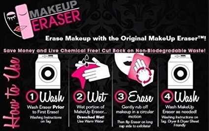 Make Up Eraser Toalla Desmaquillante Mejor Calidad 15 Piezas