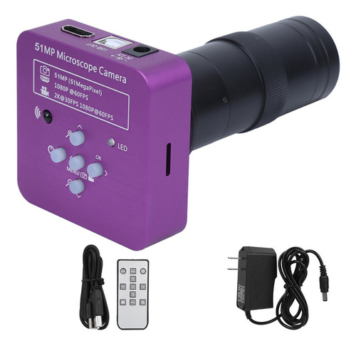 Enchufe Electrónico 100 A 240vac Los Eeuu Cámara Microscopio