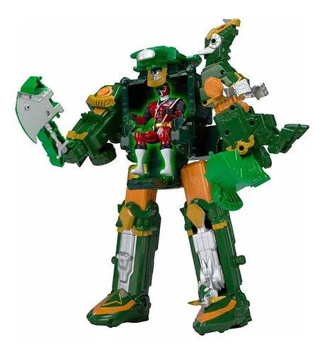 Power Rangers Ninja Steel Dx Rumble Tusk Megazord Figura De